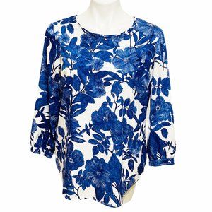 Porridge Anthropologie Floral Blouse